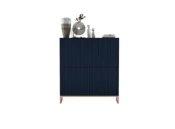 Komoda TAL 4D 112 granatowa mat