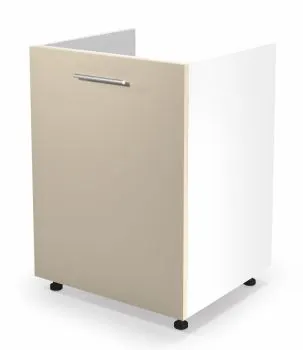 Szafka pod zlew 60 VENTO DK-60/82 beżowy połysk