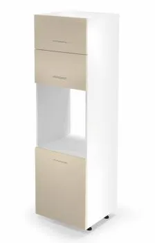 Szafka pod piekarnik 60 VENTO DP-60/214 beżowy połysk