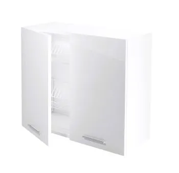 Szafka kuchenna wisząca z ociekaczem 80 VENTO GC-80/72 biały połysk