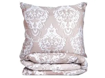 Pościel satynowa Gold Line 160x200 Vievien beżowa