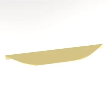 Uchwyt meblowy WAVE 26 cm złoty krawędziowy