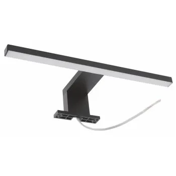 Lampka nad lustro LED JOY 30 cm czarna