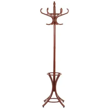 Wieszak drewniany WDR-1 brązowy