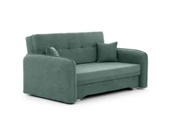 Sofa rozkładana z funkcją spania LAINE zielona