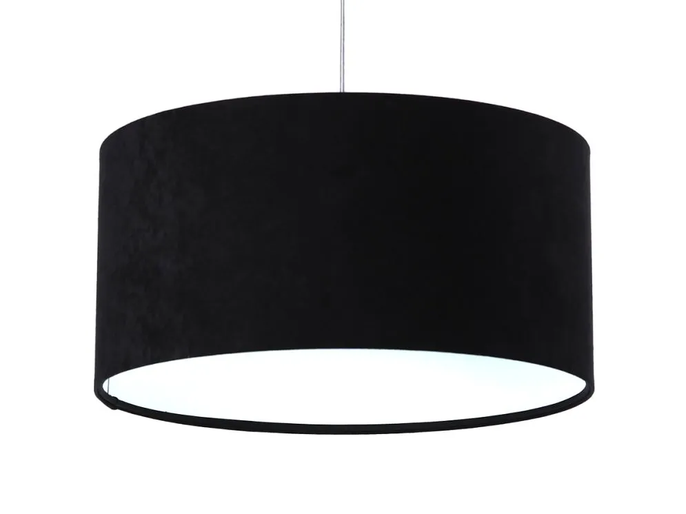 Lampa wisząca HOME 40 czarna/biała polskiej produkcji do salonu | MIRAT. w stylu kolekcja