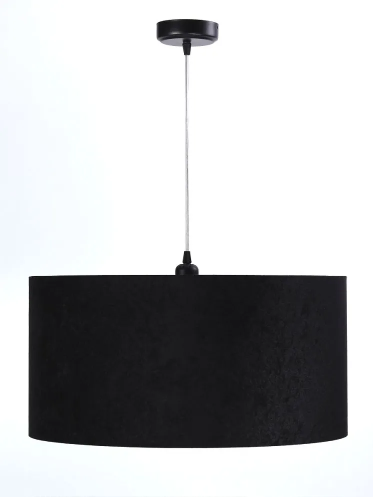 Lampa wisząca HOME 50 czarna/biała duża do kuchni | MIRAT. w stylu kolekcja