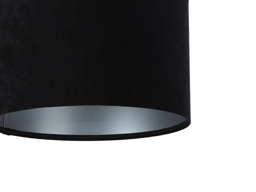 Lampa wisząca HOME 30 czarna/srebrna ręcznie robiona do jadalni | MIRAT. w stylu kolekcja