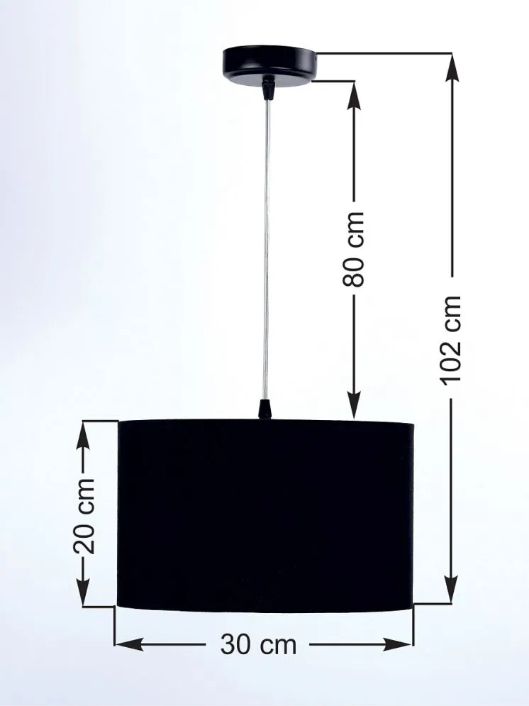 Lampa wisząca HOME 30 czarna/srebrna ręcznie robiona do jadalni | MIRAT. w stylu kolekcja