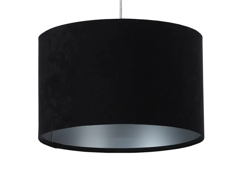 Lampa wisząca HOME 30 czarna/srebrna ręcznie robiona do jadalni | MIRAT. w stylu kolekcja