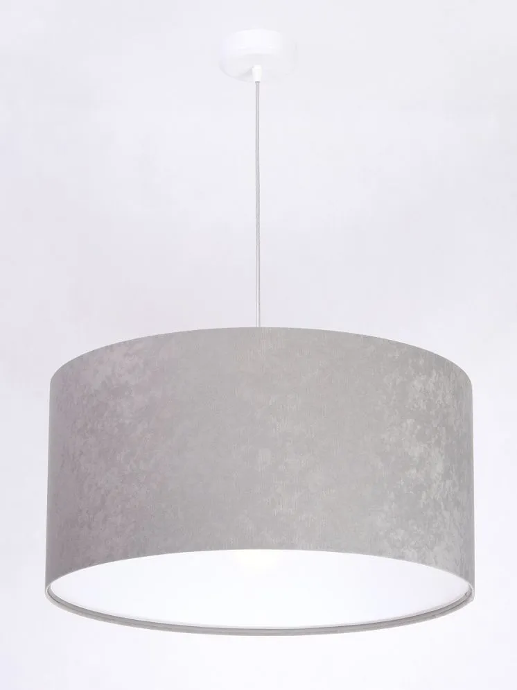 Lampa wisząca HOME 60 szara/biała nad stół do jadalni | MIRAT. w stylu kolekcja