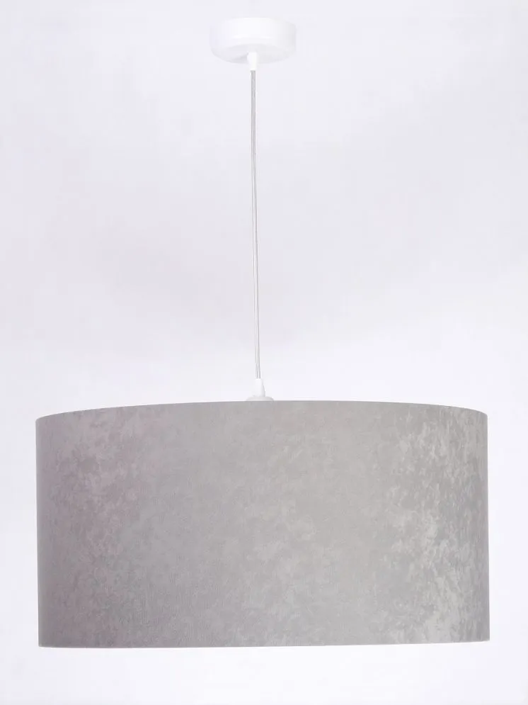 Lampa wisząca HOME 60 szara/biała nad stół do jadalni | MIRAT. w stylu kolekcja