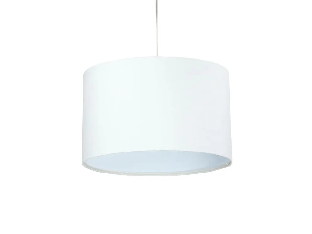 Lampa wisząca HOME 30 biała nowoczesna do salonu | MIRAT.