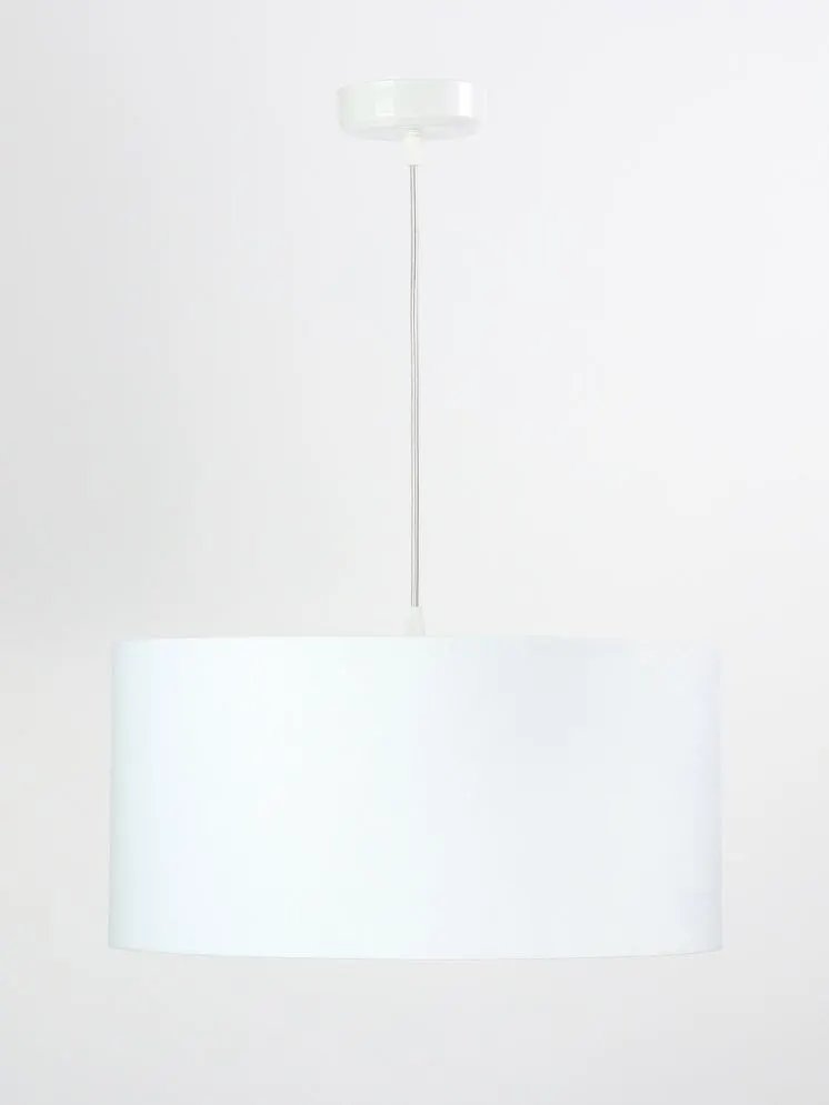Lampa wisząca HOME 40 welurowa w kształcie walca | MIRAT.