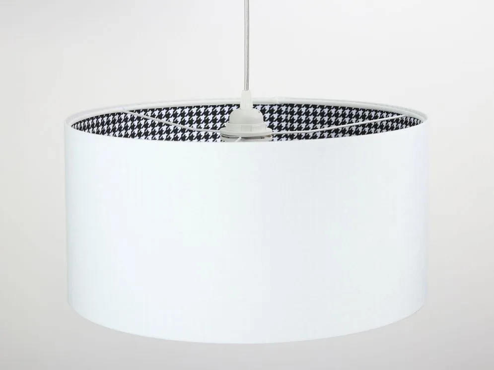 Lampa wisząca HOME 50 biała nad stół do jadalni | MIRAT.