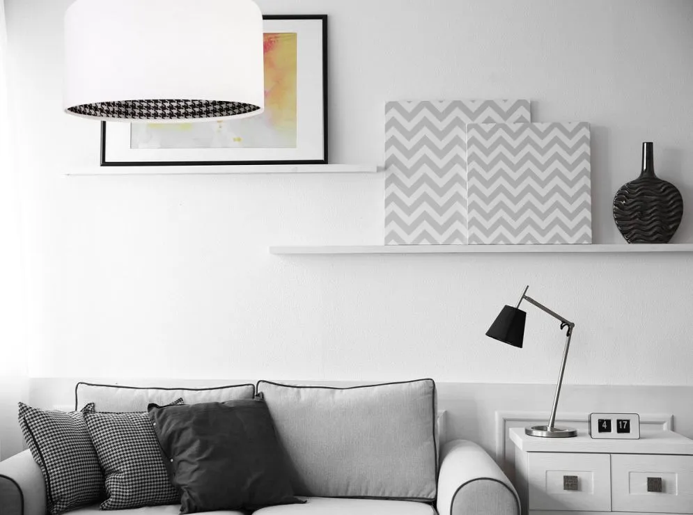 Lampa wisząca HOME 50 biała nad stół do jadalni | MIRAT.