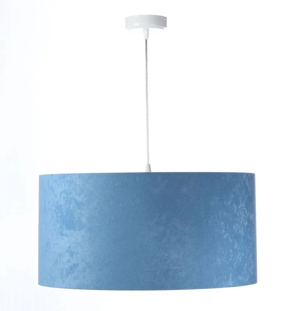Lampa wisząca HOME 60 błękitna/złota do salonu nowoczesna | MIRAT. w stylu kolekcja