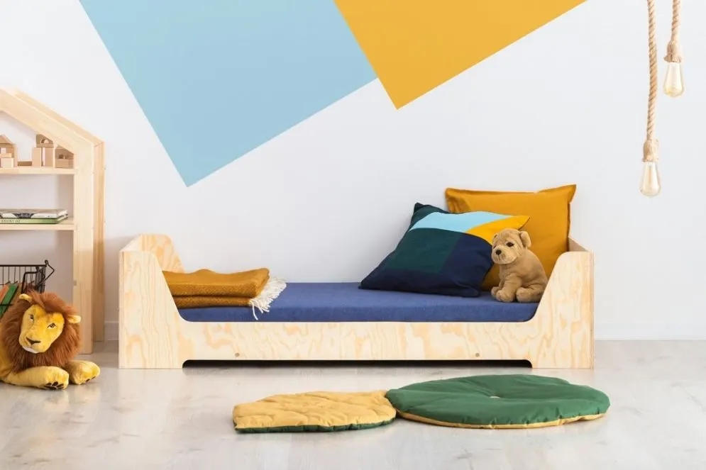 Łóżko dziecięce KIKI 13 90x190 sosna ze stelażem | MIRAT. w stylu kolekcja