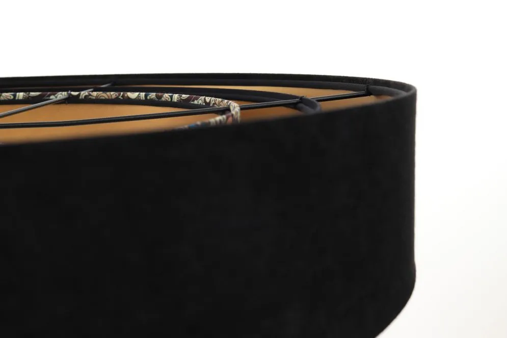 Lampa wisząca TRIO MIX czarna/złota/wielokolorowa z orientalnym wzorem | MIRAT. w stylu kolekcja