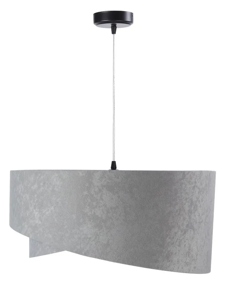 Lampa wisząca GEMSTONE szara/złota w stylu glamour | MIRAT. w stylu kolekcja