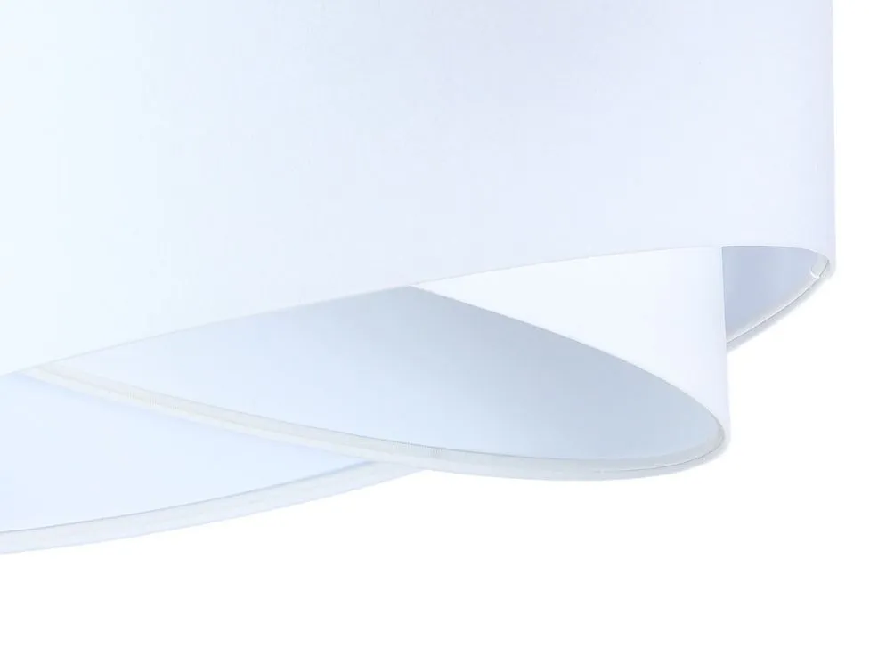 Lampa wisząca GEMSTONE biała nowoczesna do salonu | MIRAT. w stylu kolekcja