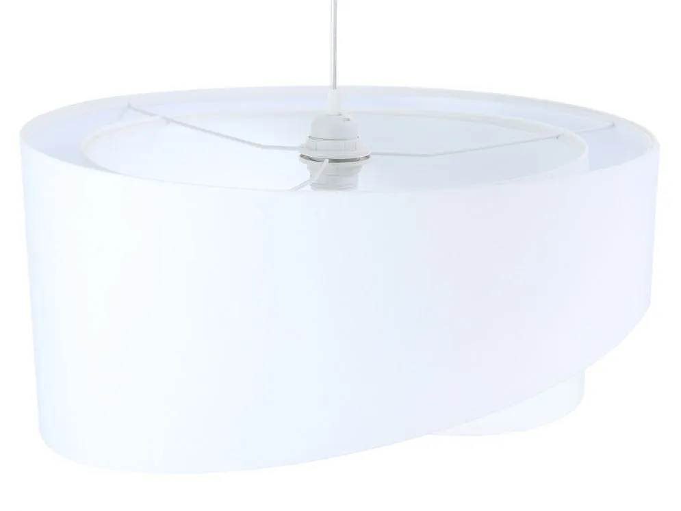 Lampa wisząca GEMSTONE biała nowoczesna do salonu | MIRAT. w stylu kolekcja