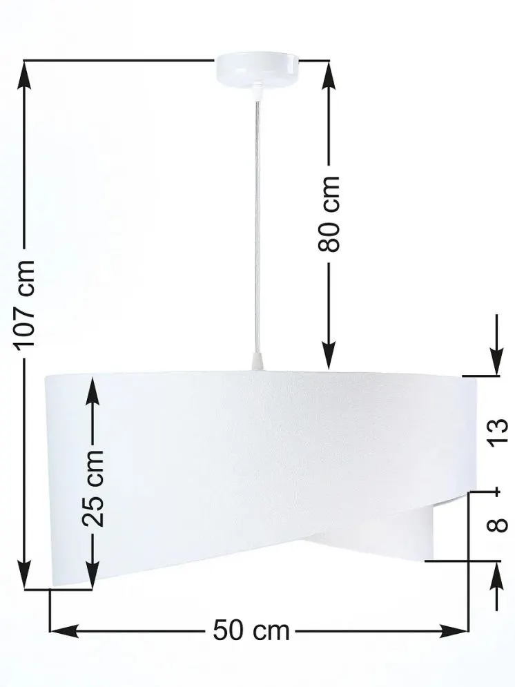 Lampa wisząca GRAY SEA szara/srebrna welurowa elegancka | MIRAT.
