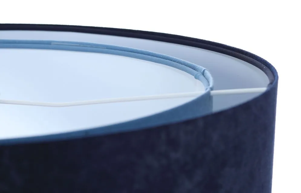 Lampa wisząca THUNDERCLOUD BLUE granatowa/biała trzykolorowa | MIRAT. w stylu kolekcja