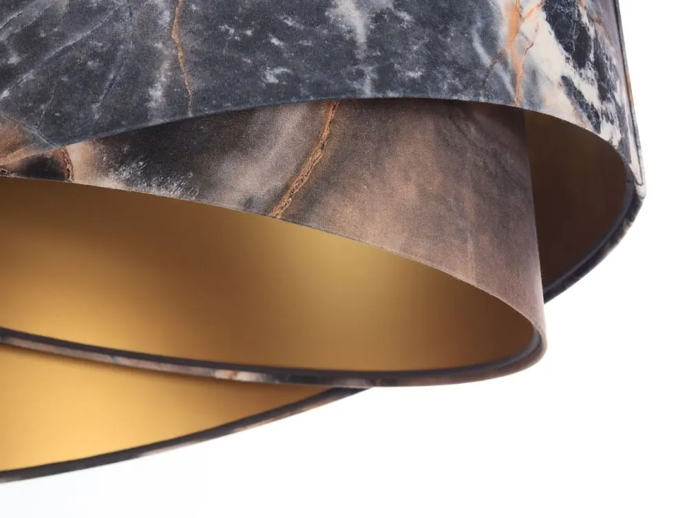 Lampa wisząca MINERAL wielokolorowa asymetryczna | MIRAT. w stylu kolekcja
