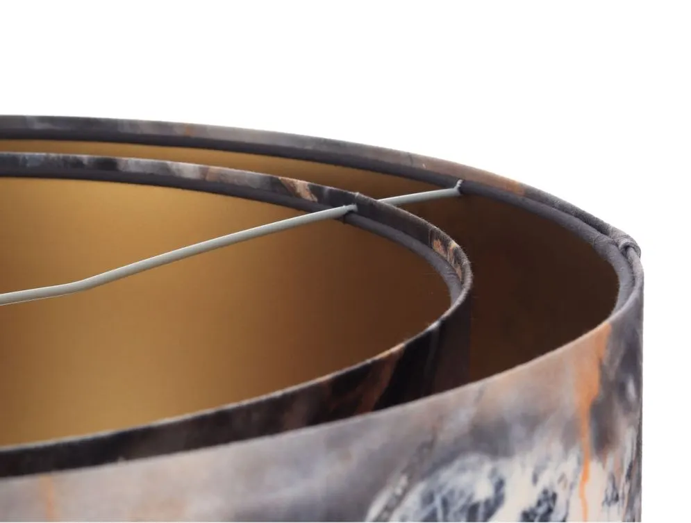 Lampa wisząca MINERAL wielokolorowa asymetryczna | MIRAT. w stylu kolekcja