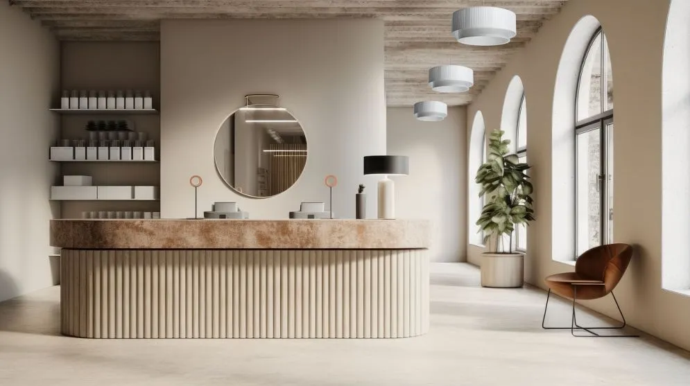 Lampa wisząca DUO LAMI LINE 60x25 biała do salonu I sklep meblowy MIRAT.