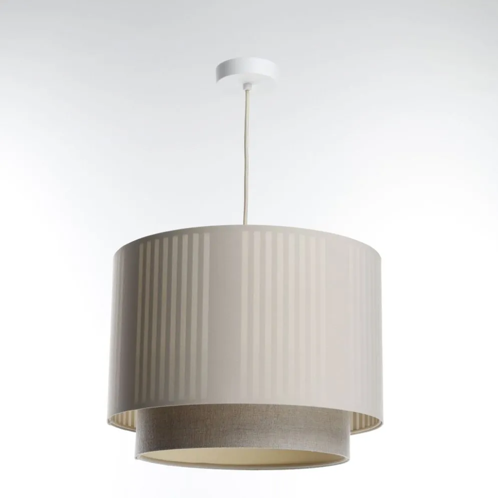Lampa wisząca DUO LAMI LINE 60 kremowa/beżowa sufitowa I sklep meblowy MIRAT.