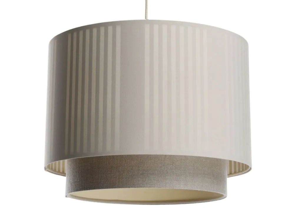 Lampa wisząca DUO LAMI LINE 40 kremowa/beżowa w stylu boho I sklep meblowy MIRAT.