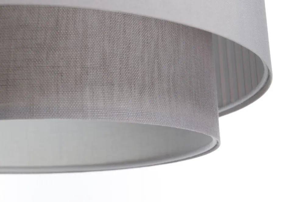 Lampa wisząca DUO LAMI LINE 50 szara lniana I sklep meblowy MIRAT.