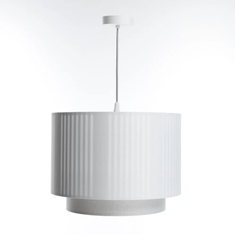 Lampa wisząca DUO LAMI LINE 60 biała do sypialni I sklep meblowy MIRAT.