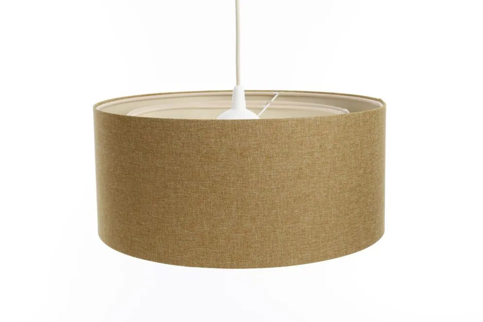 Lampa wisząca ERUTAN DOUBLE 50 żółta polskiej produkcji I sklep meblowy MIRAT.