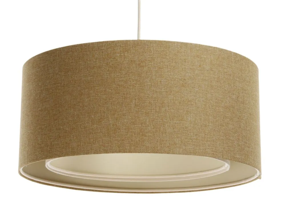 Lampa wisząca ERUTAN DOUBLE 50 żółta polskiej produkcji I sklep meblowy MIRAT.