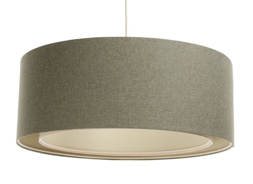 Lampa wisząca ERUTAN DOUBLE 40 zielona ręcznie robiona I sklep meblowy MIRAT.