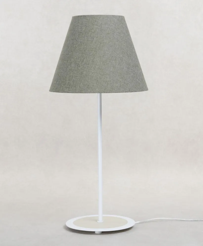 Lampa stołowa ENTURO II zielona z włącznikiem przesuwnym I sklep meblowy MIRAT.