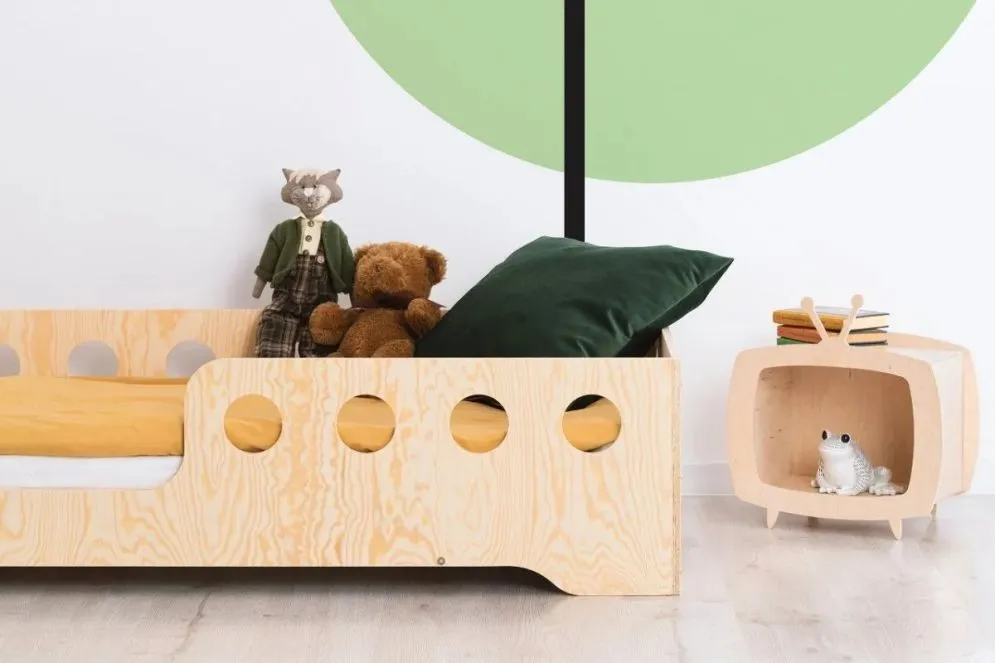 Łóżko dziecięce KIKI 5 70x140 sosna pojedyncze | MIRAT. w stylu kolekcja