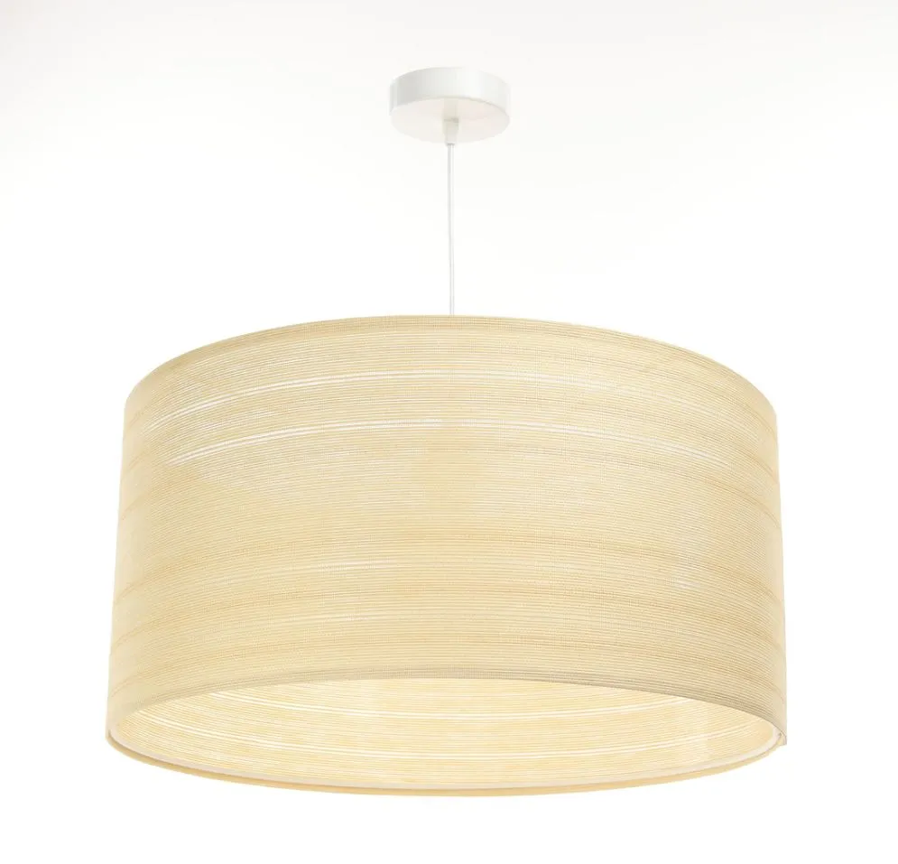Lampa wisząca NATURAL LIGHT 50 beżowa do jadalni | MIRAT.