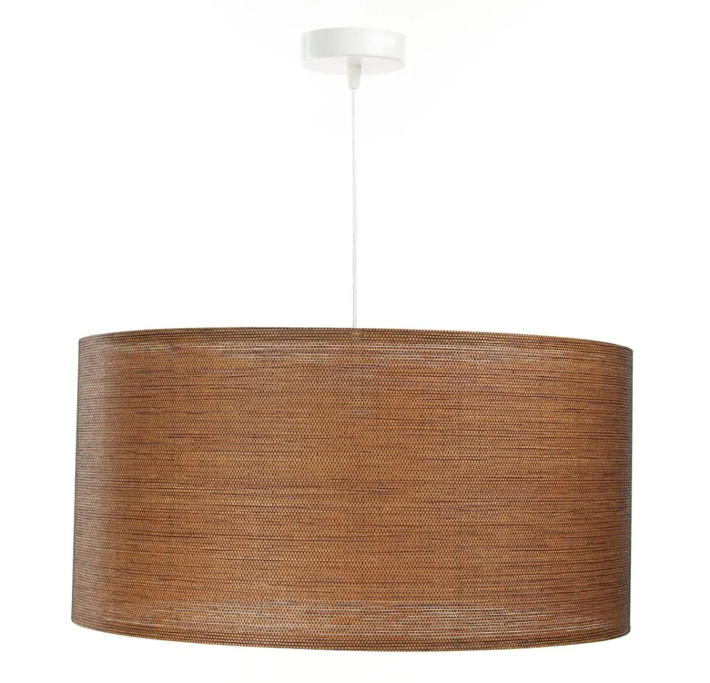 Lampa wisząca NATURAL GRAIN 50 jasnobrązowa do jadalni nowoczesna | MIRAT.