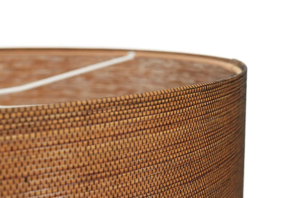 Lampa wisząca NATURAL GRAIN 50 jasnobrązowa do jadalni nowoczesna | MIRAT.