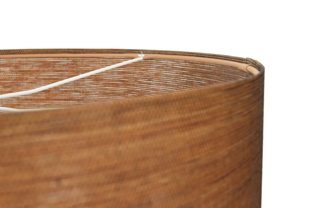 Lampa wisząca NATURAL GRAIN 50 jasnobrązowa do jadalni nowoczesna | MIRAT.