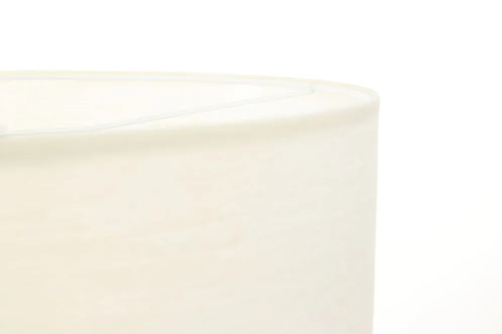 Lampa wisząca NATURAL CREAM 40 kremowa tkanina walec | MIRAT.