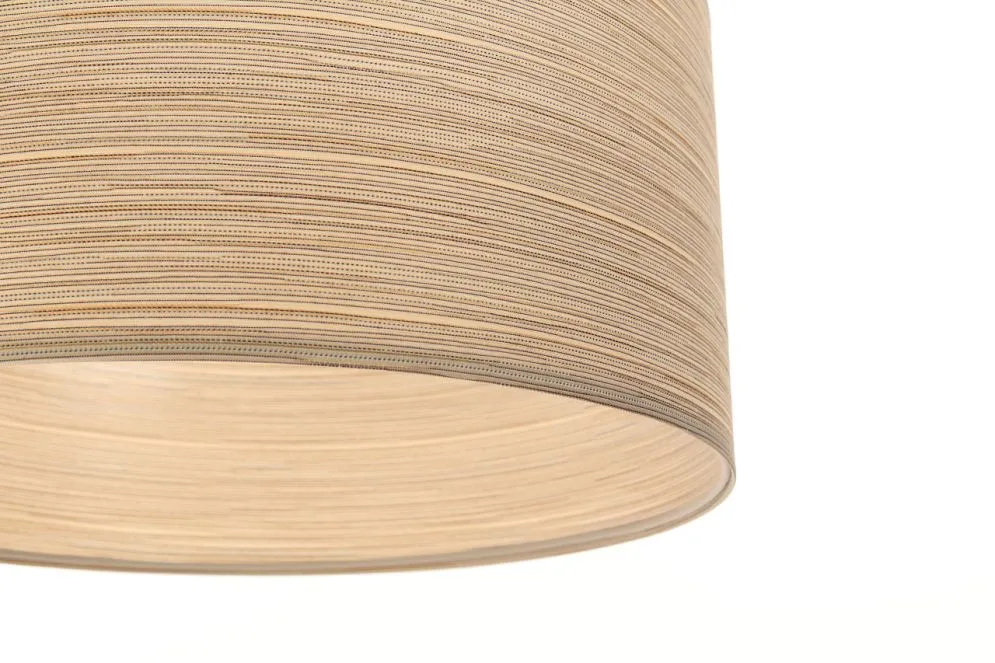 Lampa wisząca NATURAL REED 40 beżowa walec polskiej produkcji | MIRAT.