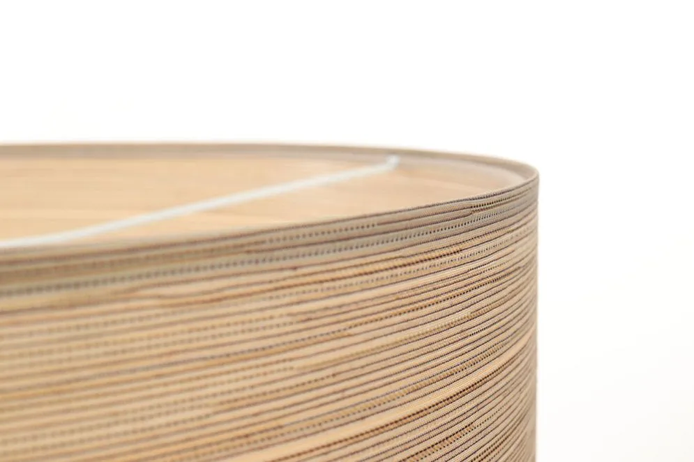 Lampa wisząca NATURAL REED 40 beżowa walec polskiej produkcji | MIRAT.