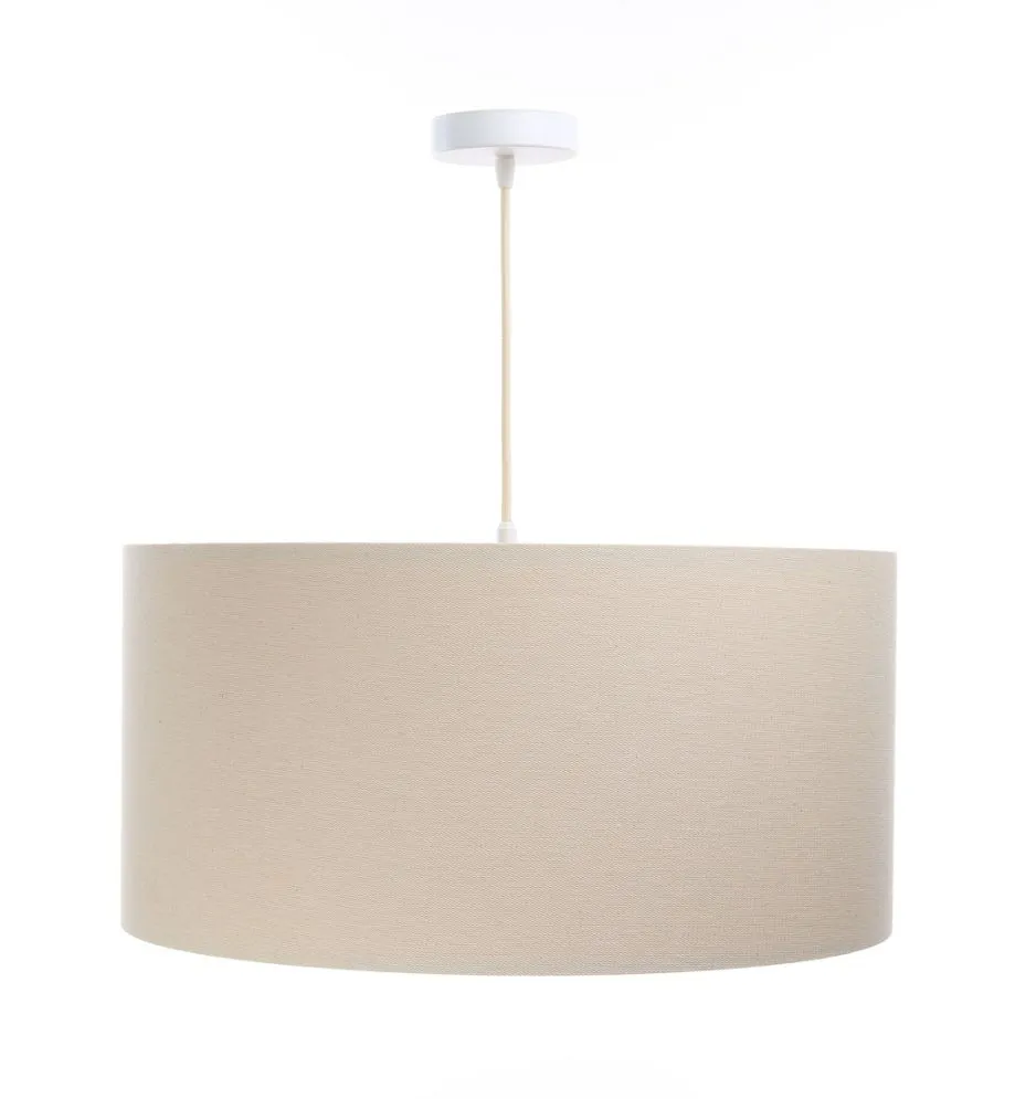 Lampa wisząca BOHO LEN 60 kremowa nowoczesna nad stół | MIRAT.