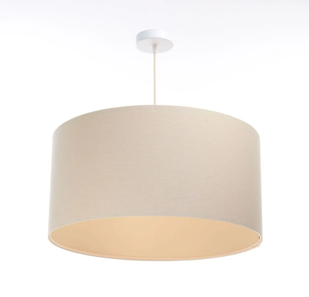 Lampa wisząca BOHO LEN 60 kremowa nowoczesna nad stół | MIRAT.