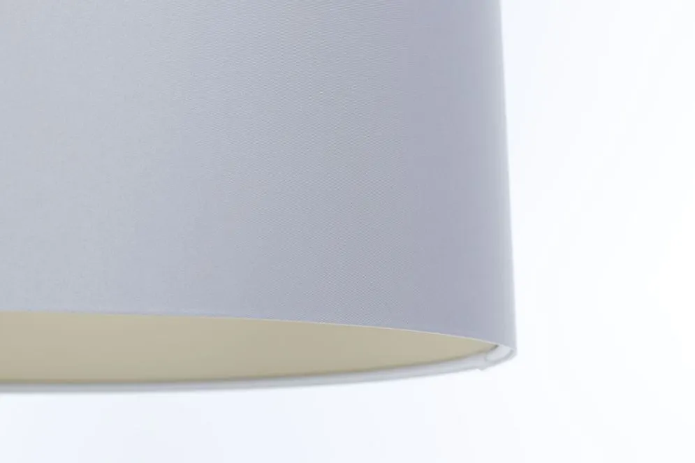 Lampa wisząca MODERN 40 szara/kremowa w kształcie walca I sklep meblowy MIRAT.